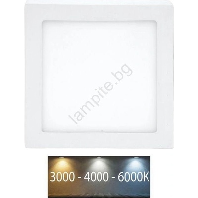 Ecolite LED-CSQ-CCT/18W/BI - LED таванно осветление RAFA LED/18W/230V бяло (EC0424)
