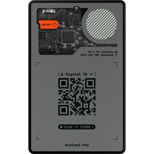 Rolling Square AirCard Pro Dual - Bluetooth тракер за Apple и Android (RS-ACP03R)