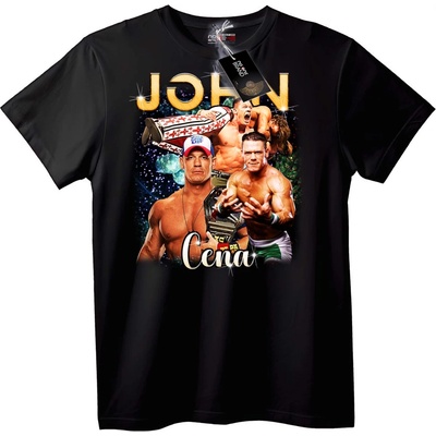 NOONEBRAND Тениска John Cena WWE Шампион - 2XL, White