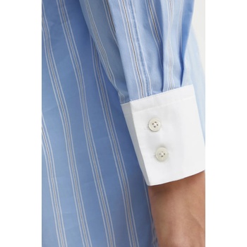 HUGO BOSS Рокля boss в синьо къса със стандартна кройка 50531532 (50531532)