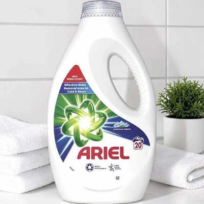 Ariel prací gel Mountain spring 1 l 20 PD