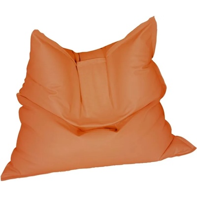 Pufrelax Пуф Голяма възглавница, 350л. , Magic Pillow - Orange, Еко кожа, Пълнеж от Полистиролни перли