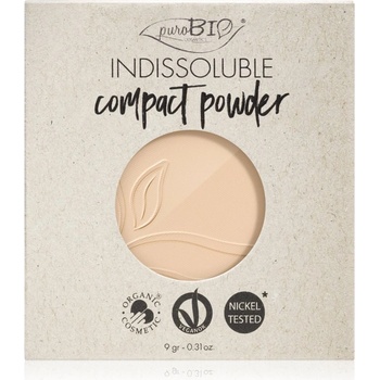 puroBIO Cosmetics Indissouble компактна пудра пълнител цвят T01 9 гр