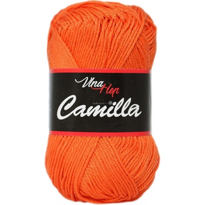 Vlna-hep Příze Camilla 8194 oranžová
