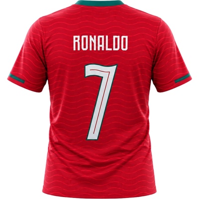 Sport Dres Ronaldo 7 Portugalsko červený – Zboží Dáma