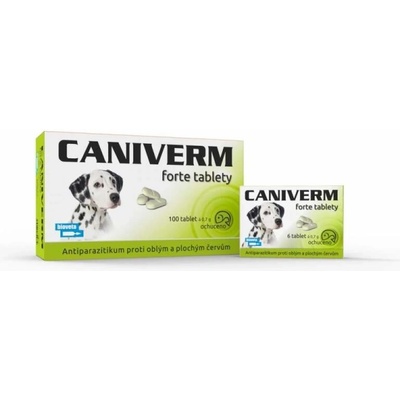 Caniverm forte tbl. 6 x 0.7 g