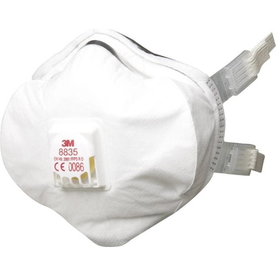 3M 8835+ FFP3 respirátor s ventilom Biela