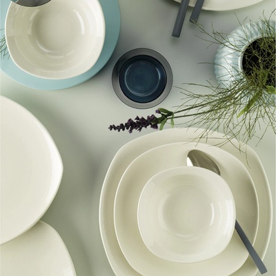 Kütahya Porselen Kutahya СЕРВИЗ ЗА ХРАНЕНЕ prisma 24Ч. КРЕМ (prs24y2740694)