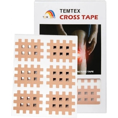 Temtex Cross Tape béžová 3,6cm x 2,8cm 120 ks