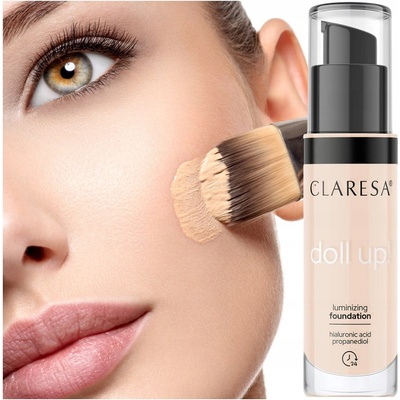 Claresa Doll Up! 03 Light Medium Rozjasňující make-up 30 ml