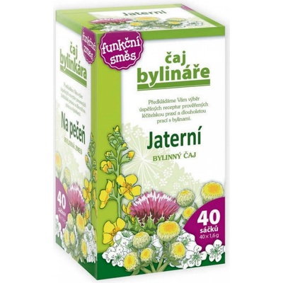 Bylinkár Pečeňová zmes Pestrec bylinný čaj 40 x 1,6 g