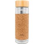 Vin Bouquet Nerthus Двустенна стъклена бутилка с инфузер - КОРК - 300 мл (VB-FIH-802)