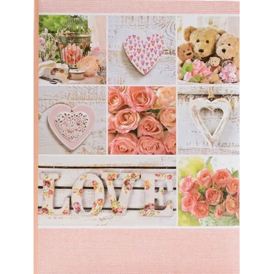 Mini album pre 100 fotiek 10x15 Shape 1 losos