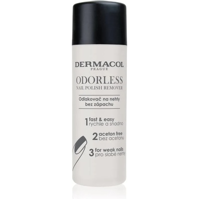 Dermacol Nail Care Odorless лакочистител без мирис 120ml