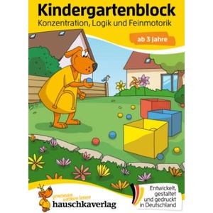 Kindergartenblock ab 3 Jahre - Konzentration, Logik, Feinmotorik | Ulrike Maier, Sabine Dengl, Birgit Maier (2024)