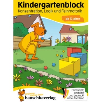 Image 1 of Kindergartenblock ab 3 Jahre - Konzentration, Logik, Feinmotorik | Ulrike Maier, Sabine Dengl, Birgit Maier