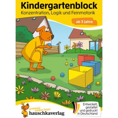 Kindergartenblock ab 3 Jahre - Konzentration, Logik, Feinmotorik | Ulrike Maier, Sabine Dengl, Birgit Maier