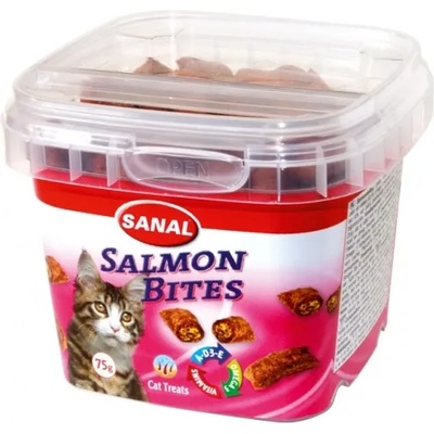 Sanal Bites SANAL Cat Salmon - със сьомга, 75 гр, Холандия SC1575