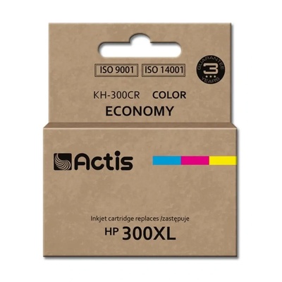 Actis Мастило Actis KH-300CR (заместител за HP 300XL CC644EE, стандартно, 21 ml, цветно) (KH-300CR)