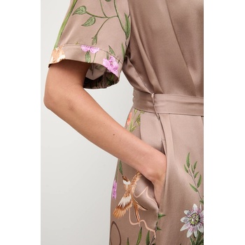 ANSWEAR Рокля Answear. LAB в кафяво дълга със стандартна кройка (d8562.iak)