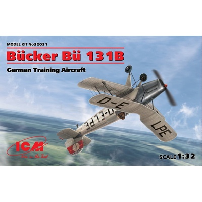 ICM Bücker Bü 131B,German Training Aircraft 1:32