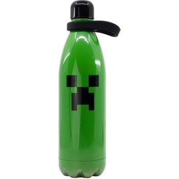Stor Termo Fľaša na pitie Minecraft Creeper XXL nerezová 1 l