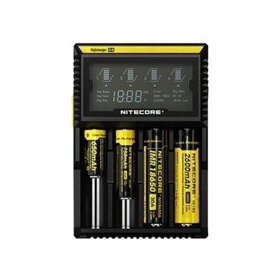 Nitecore D4 nabíjačka pre monočlánky