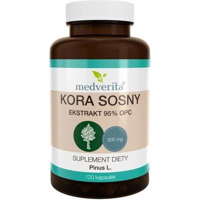 Medverita Borovicová kôra 300 mg 95% OPC 120 kapsúl