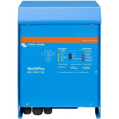 Victron MultiPlus hybridný menič 48V/3000VA/35A-50A