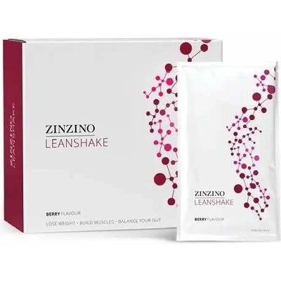 Zinzino LeanShake Berry, portion pack 16 x 30 g