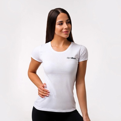 GymBeam Дамска тениска Basic White S