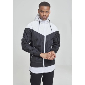 Urban Classics Мъжко яке тип ветровка в два цвята Urban Classics blk/whtMODEL564 SALE - , размер 3XL