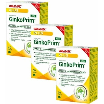 Walmark GinkoPrim Max 3 x 60 tablet