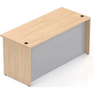 Nábytek Designový cz LKA16 05 Recepční pult Komfort dub / šedý