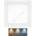 Ecolite LED-CSQ-CCT/12W/BI - LED таванно осветление RAFA LED/12W/230V бяло (EC0422)
