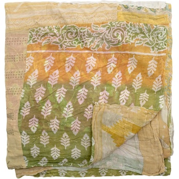 Bloomingville Одеяло от рециклиран памук 130x150 cm Sari - Bloomingville (82066356)