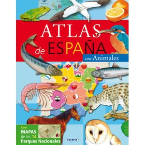 ATLAS DE ESPAÑA CON ANIMALES (ISBN: 9788411964500)