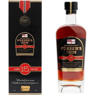 Pusser's British Navy 15y 40% 0,7 l (karton)