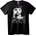 NOONEBRAND Тениска Мистичен Поглед Черна - 4XL, White