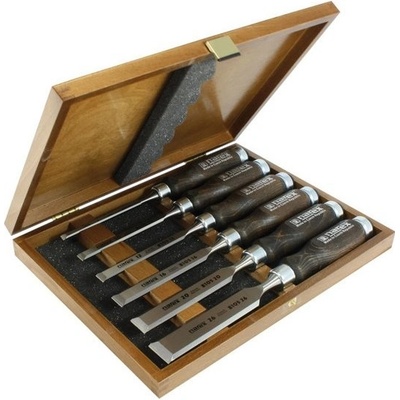 Sada plochých dlát 6ks 6-26mm Wood line profi Narex 8530 - mořená 8530 53