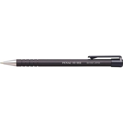 PENAC Химикалка, 0, 7 мм, с бутон, penac "rb-085b", черна ba1002-06f (ba1002-06f)