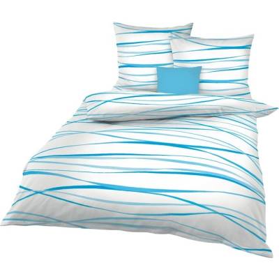 Sconto obliečky MOTION WAVES tyrkysová 70x90 140x200