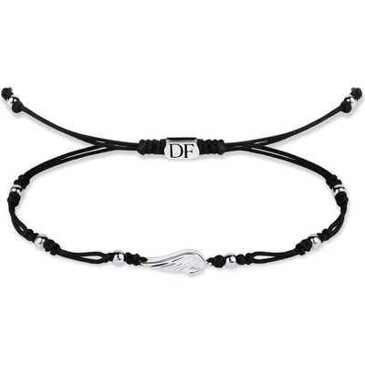 Danfil se zlatým andělským křídlem DLB5190 bílé zlato