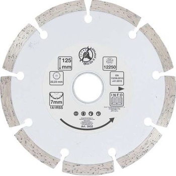 Bgs Kotouč diamantový segmentový 125 mm 3932
