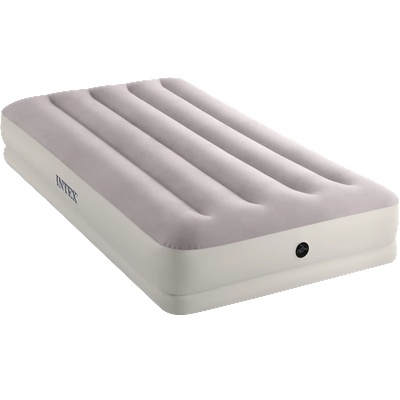 Надуваем матрак Intex Dura-Beam Prestige Mid-Rise, 191 x 99 x 30 см, с електрическа помпа, 64177 (64177)