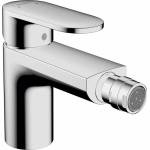 Hansgrohe Едноръкохватков смесител за биде Hansgrohe Vernis Blend, гланциран хром, с изскачащ вентил (71210000)