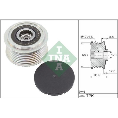 Voľnobeżka alternátora Schaeffler INA 535 0318 10