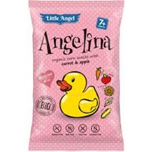 McLloyds MINI LITTLE ANGEL BIO KUKUŘIČNÉ KŘUPKY MRKEV JABLKO 60 g