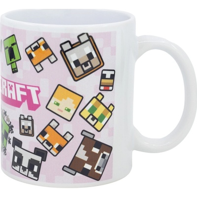 Stor Keramický hrnček Minecraft hrneček Minecraft Girl 325 ml