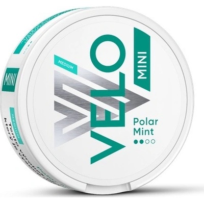 British American Tobacco Velo Polar Mint Mini 6 mg 20 sáčků – Zboží Mobilmania